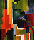 August Macke : Coloured Forms II (1913)  : $239