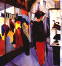 August Macke : Hat Shop (1913) : $245