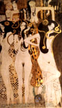 Gustav Klimt : Hostile Forces  Detail 1902 : $275